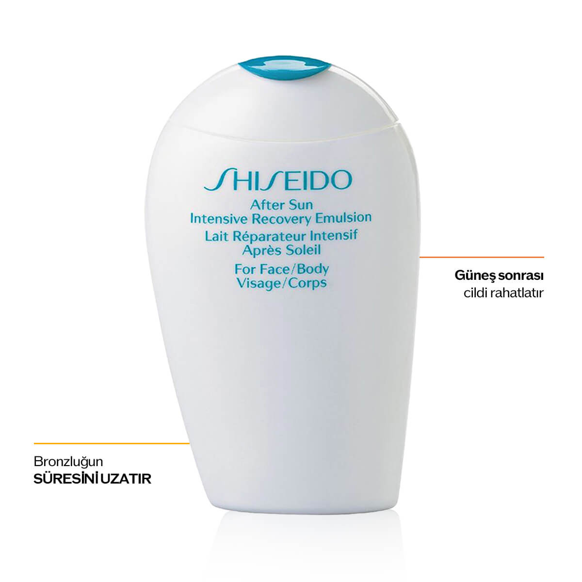 SHISEIDO - AFTER SUN INTENSIVE RECOVERY EMULSION - Güneş Sonrası Yoğun Bakım Emülsiyonu (Yüz ve Vücut)